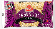 Organic semolina orzo